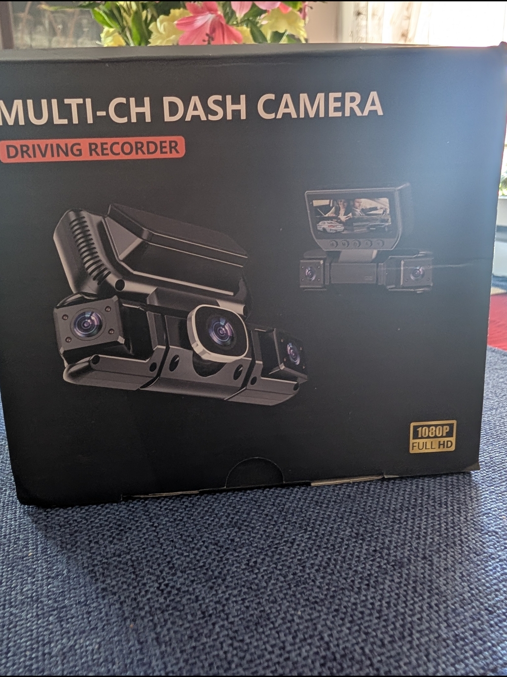 NWOT Multi-CH Dash Camera - 1080P Full HD - Black